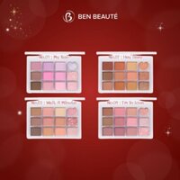 Bảng phấn mắt 12 ô odbo real heart color #03