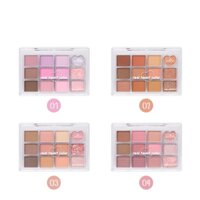 Bảng Phấn Mắt 12 Ô Odbo Real Heart Color Eye Palette