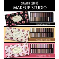 Bảng Phấn Mắt 24 Màu Sivanna Colors Makeup Studio # Naked Nude - Theo Phong Cách Tây