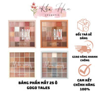 Bảng Phấn Mắt 25 ô GOGO TALES Back To Reality/Make Yourself Priority Play Color Eyeshadow Pallete 29.5g