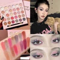 Bảng Phấn Mắt 30 Màu ERSHIQI Trang Điểm Mắt Khói Tông Hồng Lấp Lánh Lâu Trôi