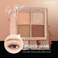 Bảng Phấn Mắt 4 Ô BROWIT Eyeshadow Palette 4g .# Coco Glam