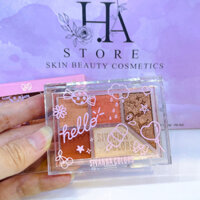 Bảng Phấn Mắt 5 Ô Sivanna Colors Crystal Eye Shadow Palette