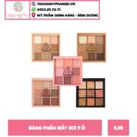 Bảng Phấn Mắt 9 Màu Dạng Nhũ 3CE Multi Eye Color Palette #All Nighter -ko tđ