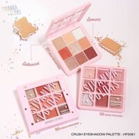 Bảng Phấn Mắt 9 Ô Sivanna Colors Crush Eyeshadow Palette