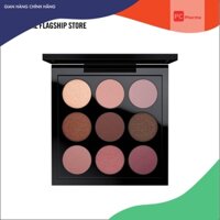 Bảng phấn mắt 9 ô với kết cấu mềm mại dễ tán và lên màu chuẩn, chân thật MAC Eye Shadow X 9 5.85g