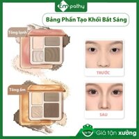 Bảng phấn mắt bắt sáng và tạo khối Judydoll phấn trang điểm mắt tạo khối 3d màu nhũ tự nhiên lâu trôi