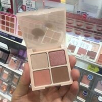 Bảng phấn mắt bốn màu HOLIKA Hàn Quốc NUDROP No. 6 No. 7 Dòng Trà Sữa Ngọc Trai Màu Đất 19 Phong Cách Mới