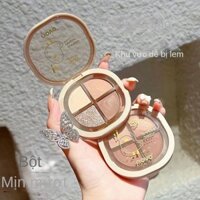 Bảng Phấn mắt bốn màu novo, không trang điểm, không thấm nước, phấn mắt cao cấp, phấn mắt bốn màu học sinh phong cách thuần khiết Instagram giá rẻ