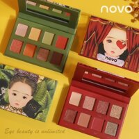 Bảng Phấn Mắt Chống Nước Màu Sắc Ánh Kim Độc Đáo