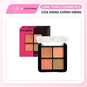 Bảng phấn mắt City Color Barely Exposed