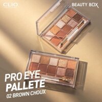 BẢNG PHẤN MẮT CLIO PRO EYE PALATTE – NO.2 BROWN CHOUX