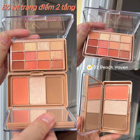 Bảng Phấn Mắt Đa Năng 2 Tầng Sivanna Soft Blurring Double Eye Palette HF620