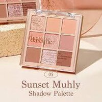 Bảng Phấn Mắt Dasique 05 Sunset Muhly Tone Cam Nâu Đồng Dễ Dùng Loại 9 Ô Màu