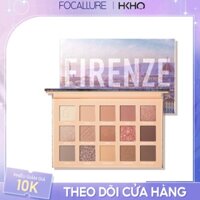 Bảng phấn mắt du lịch FOCALLURE 15 màu Ins Super Fire Sequins Glitter Powder Earth Color Pearlescent Waterproof