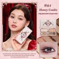 Bảng Phấn Mắt Flower Knows Strawberry Cupid Bảng màu mặt đa năng 14g Duduhouse