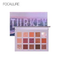 Bảng Phấn Mắt Focallure Turkey 15 Màu Tông Nude Lâu Trôi