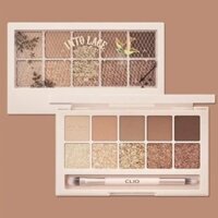 Bảng phấn mắt  HÀN QUỐC CLIO PRO EYE PALETTE  tone mầu số 8  cam nâu đất