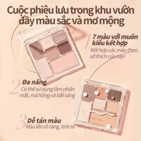 Bảng phấn mắt JUDYDOLL 7 màu Play Color ALL-IN-ONE Palette Đa năng Dễ tán Lên màu chuẩn 8.5g | Tiệm Đồ Makeup