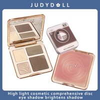 Bảng phấn mắt judydoll highlight contouring palette eyeshadow brightening shadow nose shadow orange contouring palette