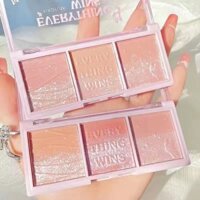 Bảng Phấn Mắt Kèm Highlight Và Má Hồng 3in1 GOGO TALES Trái Tim CAT THEME SERIES