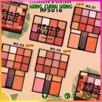 BẢNG PHẤN MẮT KÈM PHẤN MÀ VÀ TẠO KHỐI 2 TẦNG SIVANNA