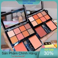 Bảng Phấn Mắt Kiêm Má Hồng 8 Ô Odbo For Blush For Eyes