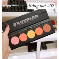 Bảng phấn mắt Kryolan bảng 3 màu và 5 màu