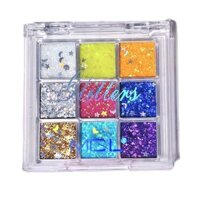 Bảng Phấn Mắt Lấp Lánh, Bảng Phấn Mắt Màu Tím Hồng Xanh Nhiều Màu Sắc, Trang Điểm Lấp Lánh Mắt Lip Face, Bảng Phấn Mắt Sắc Tố Cao Chống Thấm Nước Lâu Dài Cho Bé Gái Nữ