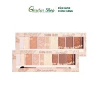 Bảng Phấn Mắt Nhũ Bắt Sáng 10 ô Sivanna Colors HF1009 10.9g