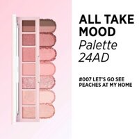 Bảng Phấn Mắt Peripera All Take Mood Palette 7 Ô Màu 07 Let's Go See