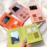 Bảng phấn mắt Ruhuatuo Animation nhũ 4 ơi lấp lánh