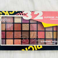 Bảng phấn mắt siêu lỳ 32 ô Odbo Supreme Picks 270 tone màu ấm bám cực tốt - chính hãng -