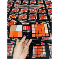 Bảng Phấn Mắt + Son Môi + Che Khuyết Điểm ODBO 2 tầng - Thái Lan