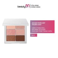 Bảng Phấn Mắt Thuần Chay 6 Màu AMUSE Eye Vegan Sheer Palette
