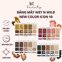 Bảng Phấn Mắt Wet N Wild Color Icon 10 Pallete | Bảng 10 Ô Dễ Phối Màu, Nhỏ Gọn Tiện Lợi, Phù Hợp Cho Nhiều Dịp