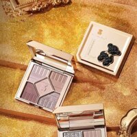 Bảng phấn mắt Winnie the Pooh Five Palace One Matte Pearlescent Fine Glittering Sequins Màu đất