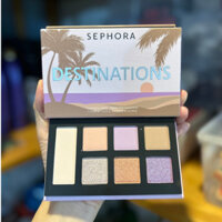 Bảng phấn mắt/má/tạo khối Sephora Collection Destination Eye Pallete Color: Island Hopping