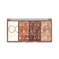 Bảng Phấn Tạo Khối O.TWO.O Contour 4 Shades Palette