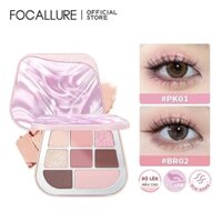 Bảng phấn trang điểm mắt gồm 8 màu FOCALLURE 8 PAN PRESSED POWDER PALETTE