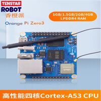 Bảng phát triển Orange Pi Zero3 Quanzhi H618 Chip WiFi Bluetooth Bộ nhớ 1 / 2 / 4G