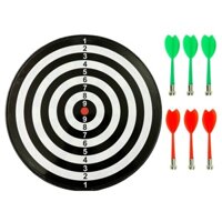 Bảng phi tiêu nam châm cứng, nguyên miếng siêu hít 17 inches (đường kính 41cm) bản cover độc đáo