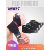 Băng quấn bảo vệ cổ tay tập gym AOLIKES-1540 ( 1 đôi)