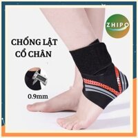 Băng quấn cổ chân đai bảo vệ mắt cá chân đá bóng tập gym chơi thể thao chống lật cổ chân