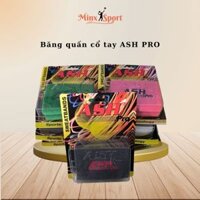 Băng quấn cổ tay ASH (Hộp 2 chiếc) - Băng mồ hôi tay, bảo vệ cổ tay chơi thể thao, gym, tennis, cầu lông - Minx Sport
