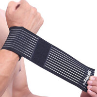 Băng Quấn Cổ Tay Đàn Hồi Hỗ Trợ Khớp Cổ Tay Khi Chơi Thể Thao Sports Bandage AOLIKES YE-1535 - Đen