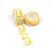 Băng Quấn Ngón Tay, Băng Dán Bảo Vệ Bằng Vải Không Dệt Co Dãn Tự Dính Nhiều Họa Tiết Dễ Thương – BQ11-Chanh Vàng