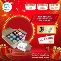 Băng quấn thể thao [ COMBO 48 CUỘN TẶNG TẤT CHỐNG TRƠN ] Băng quấn tránh chấn thương cổ chân tăng hiệu quả thi đấu