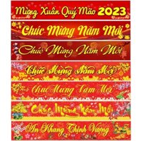 Băng rôn, banner chúc mừng năm mới