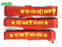 Băng rôn cổ vũ quấn đầu